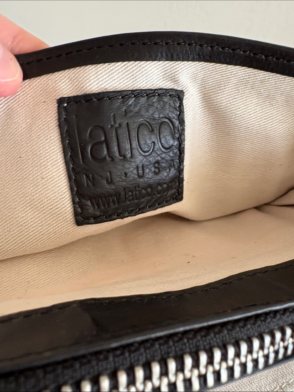 Latico Leather Eloise Black Soft Leather Flap Wallet - Picture 6 of 6
